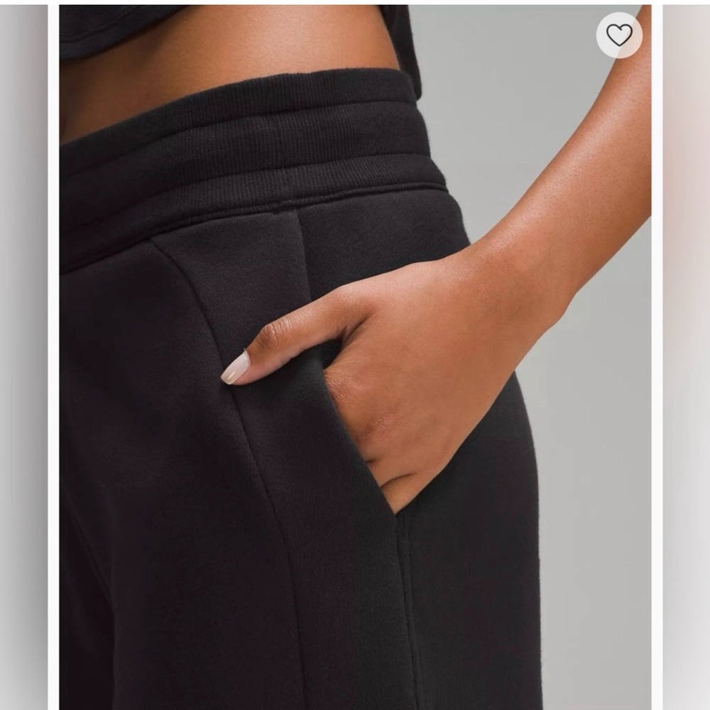 Lululemon Scuba High-Rise Short 5" - Black Size 4 Athletic Sweat Shorts W7CBOS - Picture 4 of 14
